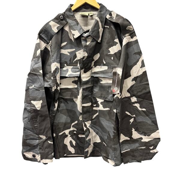 Propper BDU Shirt Mens XXL Military Urban Camo Gray White Black Military NEW - Picture 1 of 7